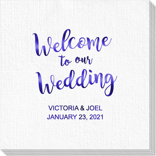 Welcome to our Wedding Luxury Deville Napkins